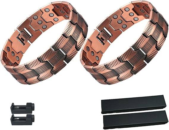 ✨ High-quality copper magnetic therapy bracelet|💪 Magnetic balance and health, you will love it and wear it all day long!