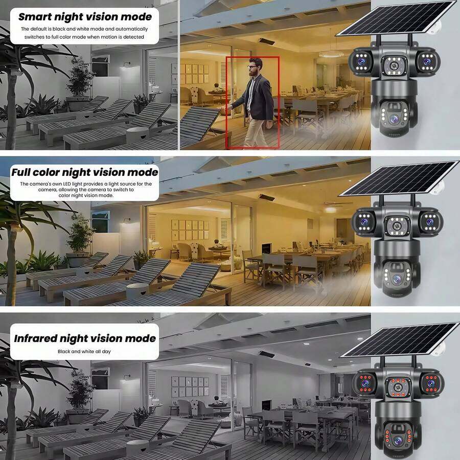 🔆 SWVW 4G Solar-Powered Dual-Lens Camera｜6K Ultra HD Intelligent Monitoring, Automatic Tracking, 24/7 Protection