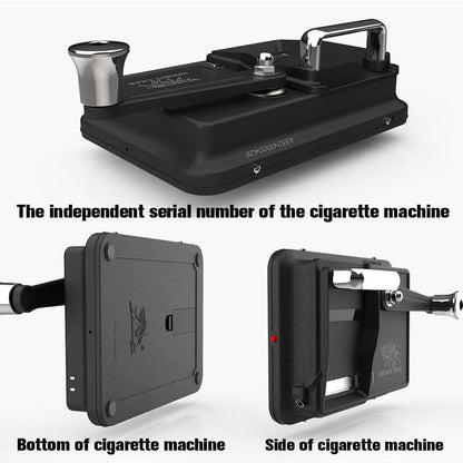 Hermit Crab Roman Foot Manual Cigarette Roller | 8mm Precision Injection, Easily Create the Perfect Cigarette