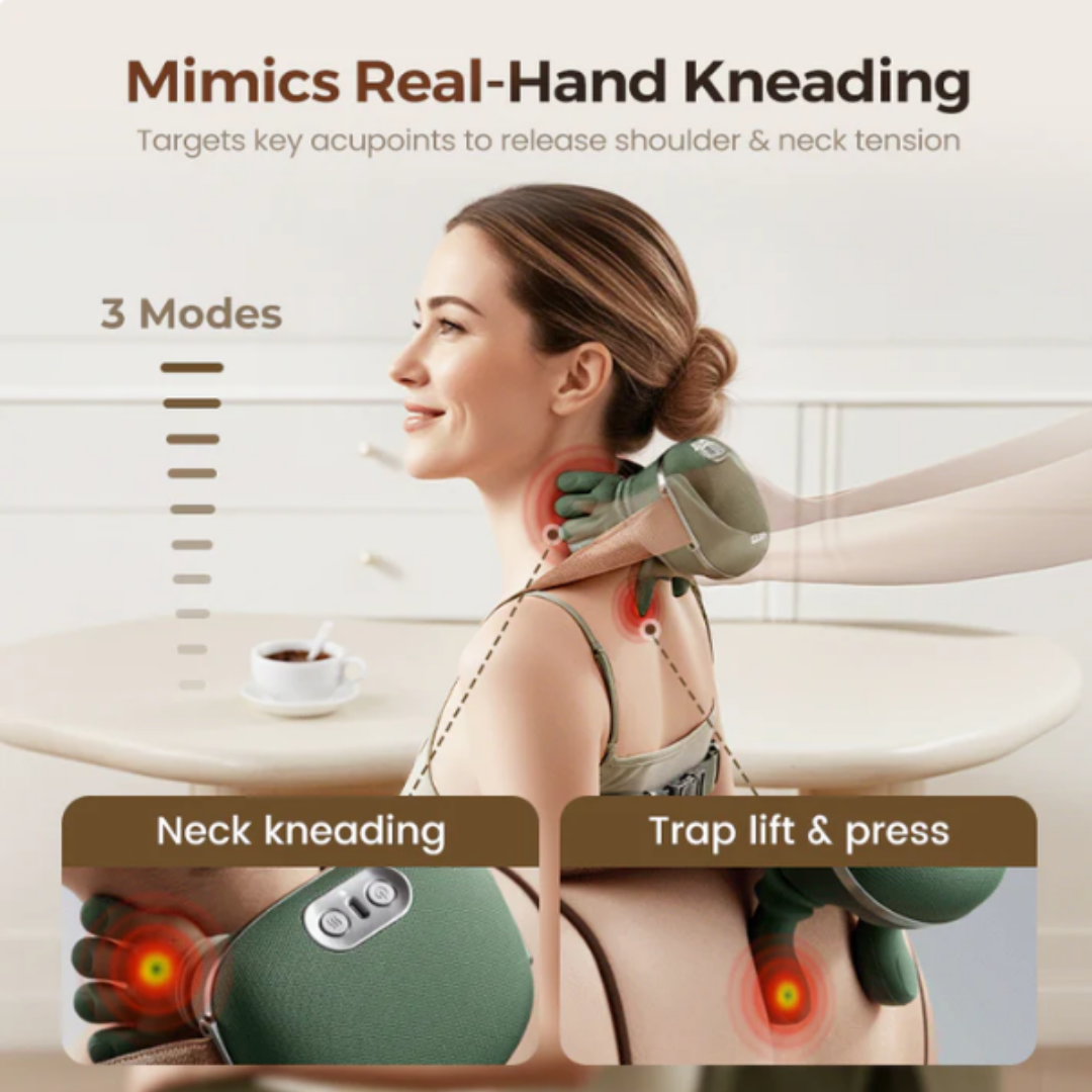 💆‍♂️ Medical-grade neck massager | Relieve neck and shoulder pain and regain a relaxed and refreshed state!