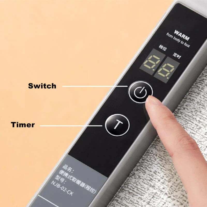 🔥Foldable electric foot warmer｜Instant warmth, no more cold feet in winter!