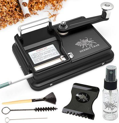 Hermit Crab Roman Foot Manual Cigarette Roller | 8mm Precision Injection, Easily Create the Perfect Cigarette