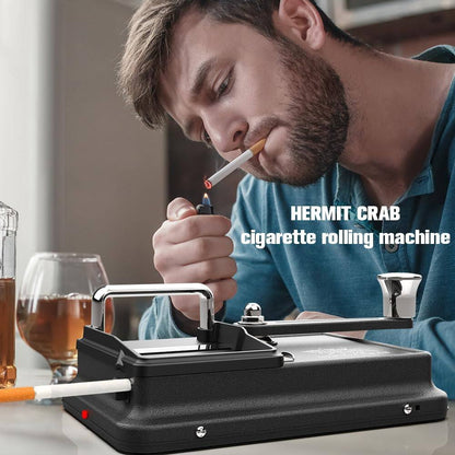 Hermit Crab Roman Foot Manual Cigarette Roller | 8mm Precision Injection, Easily Create the Perfect Cigarette