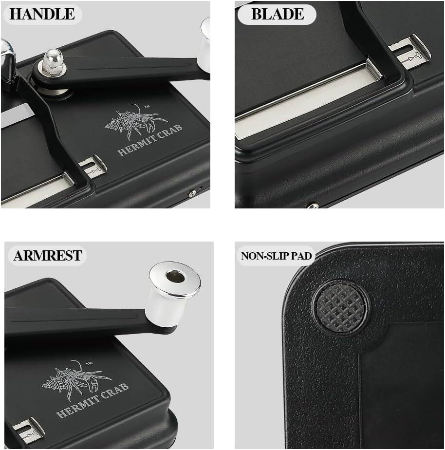 Hermit Crab Roman Foot Manual Cigarette Roller | 8mm Precision Injection, Easily Create the Perfect Cigarette