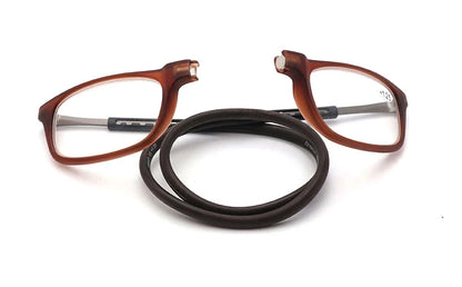 🕶️ Mercurii Magnetic Neckband Reading Glasses｜Soft, foldable strap, secure and won't fall off, unisex