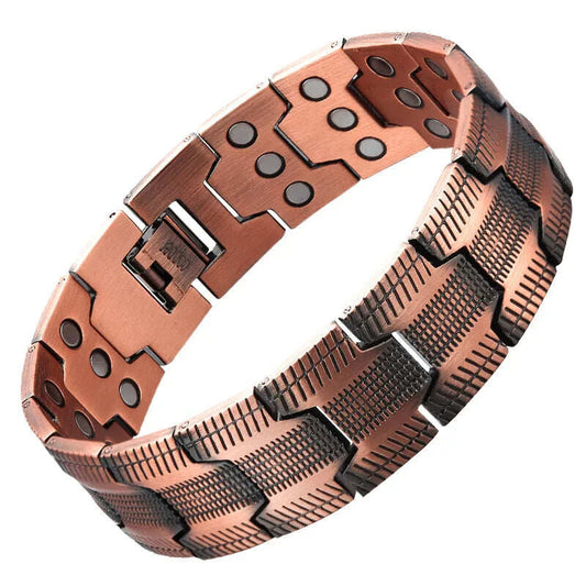 ✨ High-quality copper magnetic therapy bracelet｜💪 Magnetic balance and health, you will love it and wear it all day long!